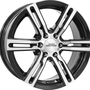 IA KARGIN 8X18 6X130  ET 53 GLOSS BLACK / POLISHED