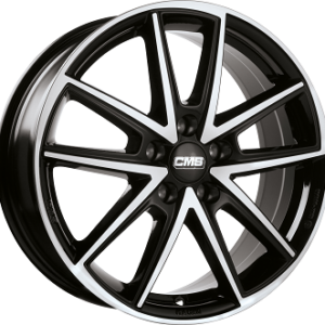 CMS C30 8X18 5X114  ET 40 GLOSS BLACK / POLISHED