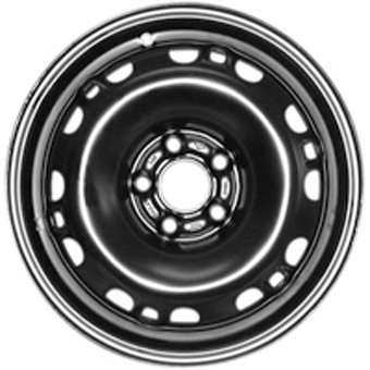 MW STEEL 6X15 5X100  ET 43 BLACK