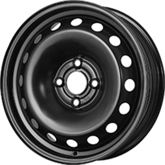 MW STEEL 6X15 4X100  ET 43 BLACK