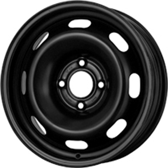 MW STEEL 6X15 4X108  ET 23 BLACK