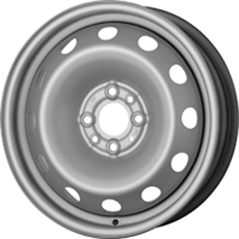 MW STEEL 6X15 4X098  ET 44 SILVER