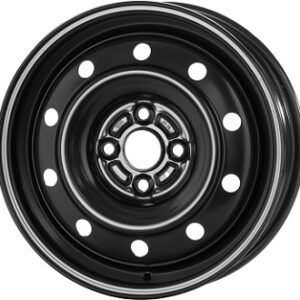 MW STEEL 5X15 4X100  ET 40 BLACK