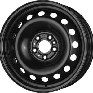 MW STEEL 6X15 5X098  ET 38 BLACK