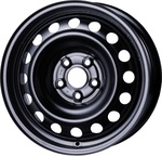 MW STEEL 6X15 5X100  ET 45 BLACK