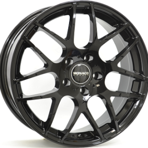 MONACO WHEELS 8X18 5X114  ET 40 GLOSS BLACK