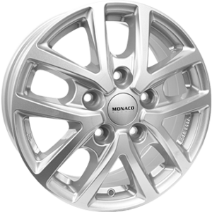 MONACO WHEELS 6,5X16 5X120  ET 52 SILVER