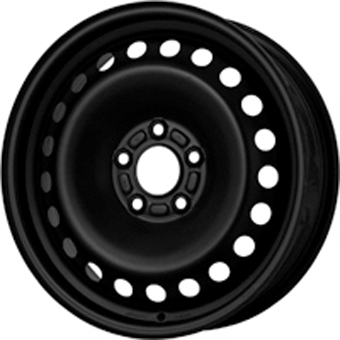 MW STEEL 6,5X16 5X108  ET 50 BLACK