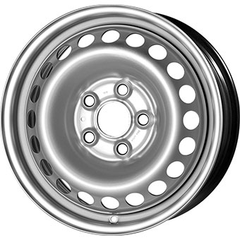 MW STEEL 6,5X16 5X120  ET 52 SILVER