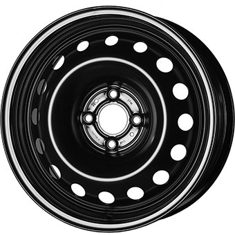 MW STEEL 6,5X16 4X100  ET 40 BLACK
