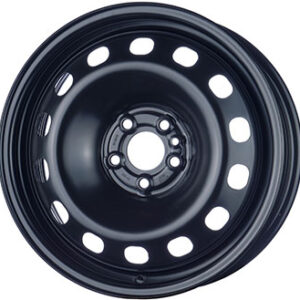 MW STEEL 6X16 5X098  ET 36 BLACK