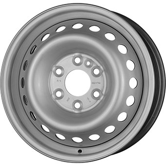 MW STEEL 6,5X16 6X125  ET 68 SILVER