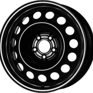 MW STEEL 7X17 5X108  ET 42 BLACK