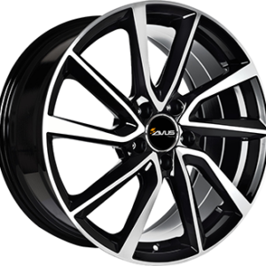 AVUS AC-518 7,5X19 5X112  ET 50 GLOSS BLACK / POLISHED