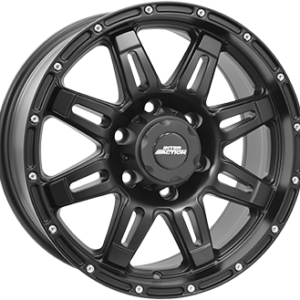 IA GRABBER 8X17 6X139  ET 25 DULL BLACK