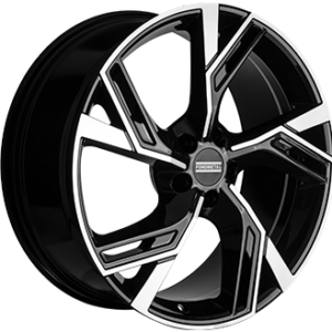 FONDMETAL ATENA 9,5X22 5X112  ET 31 GLOSS BLACK / POLISHED