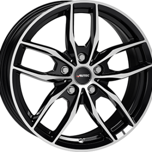 AUTEC BAVARIS 8X19 5X112  ET 30 GLOSS BLACK / POLISHED