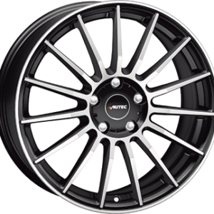 AUTEC LAMERA 8X18 5X108  ET 45 DULL BLACK / POLISHED