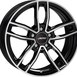 AUTEC MERCADOR 6,5X16 5X112  ET 44 GLOSS BLACK / POLISHED