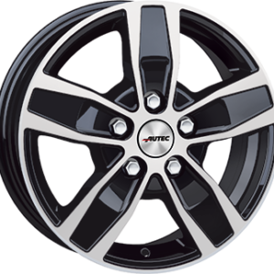 AUTEC QUANTRO 6,5X16 5X112  ET 52 GLOSS BLACK / POLISHED