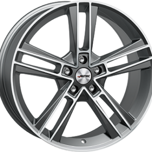 AUTEC RIAS 8,5X19 5X120  ET 38 DULL TITANIUM / POLISHED