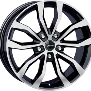 AUTEC UTECA 8X18 5X105  ET 35 GLOSS BLACK / POLISHED