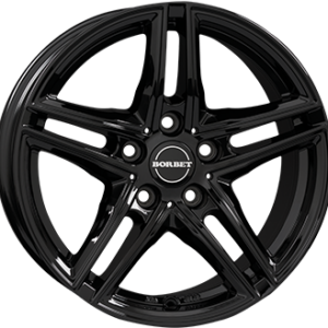 BORBET XR 8X18 5X112  ET 30 GLOSS BLACK