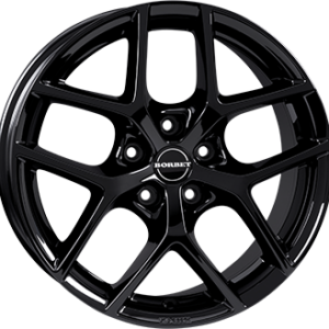 BORBET Y 7X17 5X100  ET 45 GLOSS BLACK