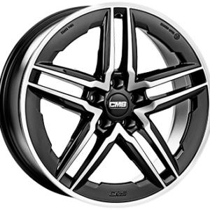 CMS C29-AERO 8,5X18 5X112  ET 52 GLOSS BLACK / POLISHED