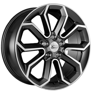 CMS C20 7,5X17 5X114  ET 47 DULL BLACK / POLISHED