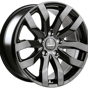 CMS C22 6X15 5X100  ET 38 GLOSS BLACK