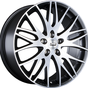 CMS C8 7,5X17 5X112  ET 41 DULL BLACK / POLISHED