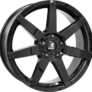 IT WHEELS 7X17 5X114  ET 45 GLOSS BLACK