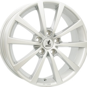 IT WHEELS 7X17 5X100  ET 45 SILVER