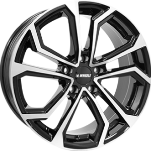 IT WHEELS 8X18 5X112  ET 35 GLOSS BLACK / POLISHED