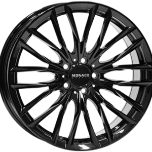 MONACO WHEELS 8X18 5X112  ET 30 GLOSS BLACK