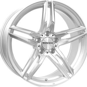 MONACO WHEELS 8X18 5X114  ET 40 SILVER