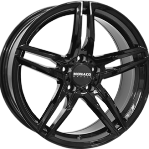 MONACO WHEELS 8X18 5X108  ET 45 GLOSS BLACK