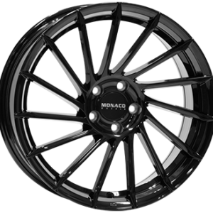 MNC WHEELS 8X18 5X112  ET 45 GLOSS BLACK