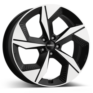 DEZENT AO DARK 9X20 5X108 ET53 BLACK/POLISHED