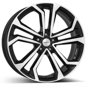 DEZENT TA DARK 8X20 5X108 ET40 BLACK/POLISHED