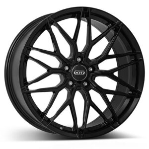 DOTZ SUZUKA BLACK 10X20 5X112 ET28 BLACK