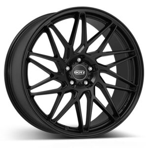 DOTZ TANAKA BLACK 9X20 5X108 ET40 BLACK MATT