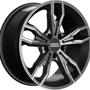 FONDMETAL ALKE 8.50X18 5X112 ET36 MATT TITANIUM MACHINED