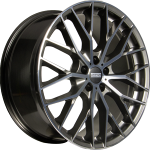FONDMETAL MAKHAI 10.0X21 5X108 ET38 GLOSSY TITANIUM MACHINED