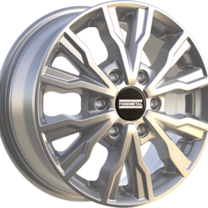 FONDMETAL PRO2 6.50X16 6X130 ET54 GLOSSY SILVER