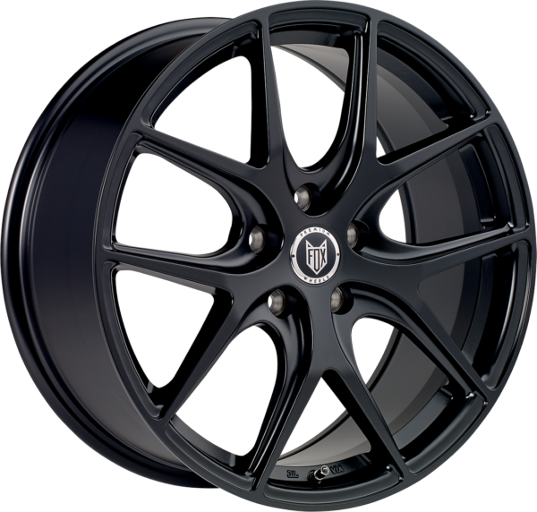 FOX ALPHA 8.00X18 5X108 ET42 SATIN BLACK