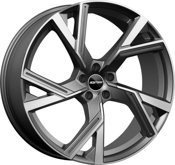 GMP ANGEL 8.50X20 5X112 ET45 MATT ANTHRACITE DIAMOND