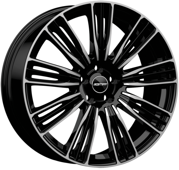 GMP COVENTRY 9.50X22 5X120 ET43 BLACK DIAMOND