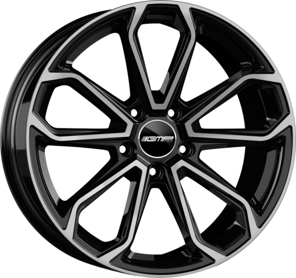 GMP FURIOSA 9.50X20 5X112 ET26 BLACK DIAMOND